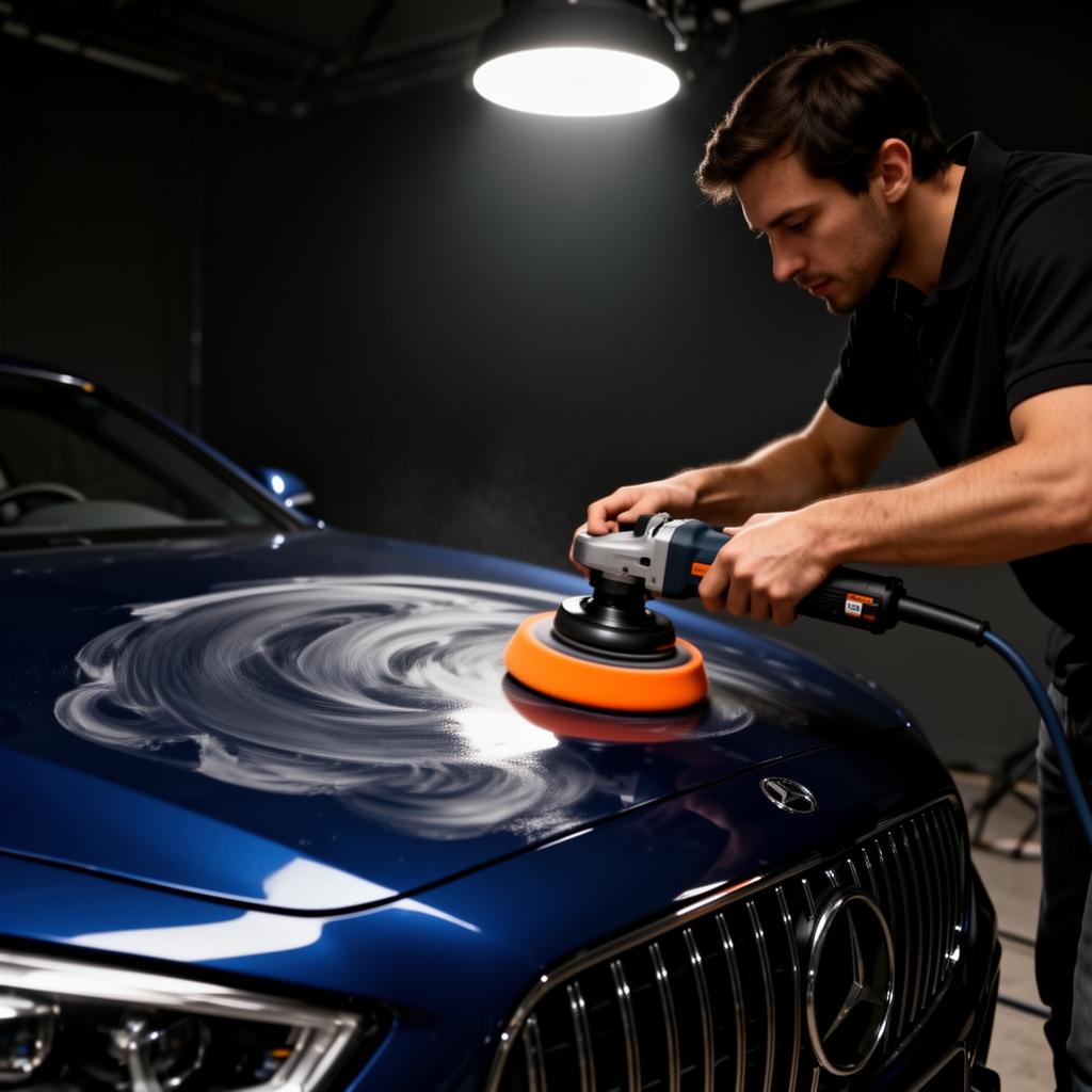 Paint correction polishing
